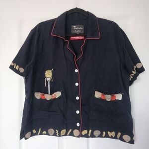 Tombolo 'Vognole!' Cropped Cabana